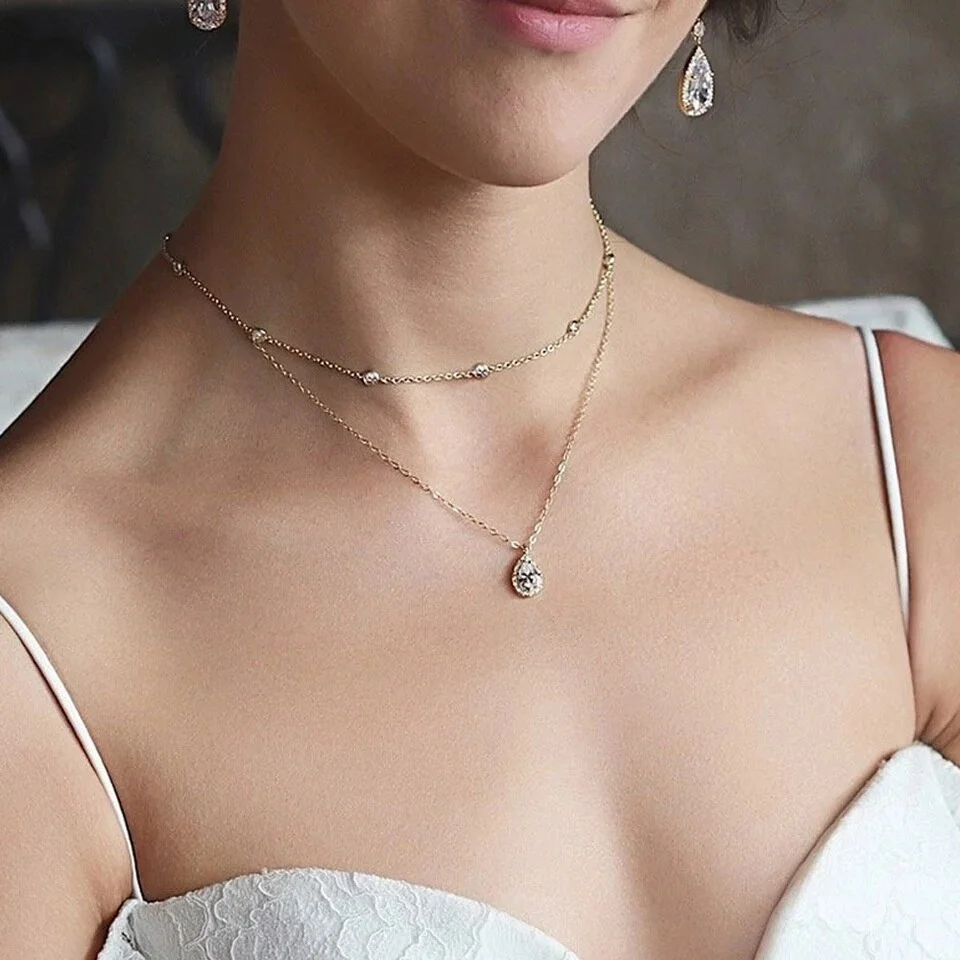 Collier de dos mariage Collier de dos mariage