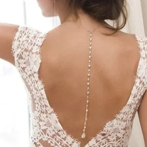 Collier de dos mariage Collier de dos mariage