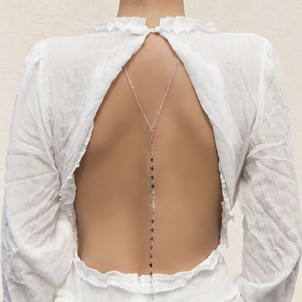 Collier dos de mariée Collier dos de mariée