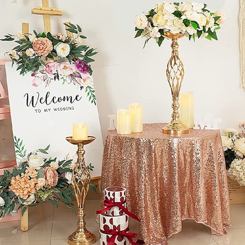 Chandelier centre de table mariage pour fleurs Chandelier centre de table mariage pour fleurs