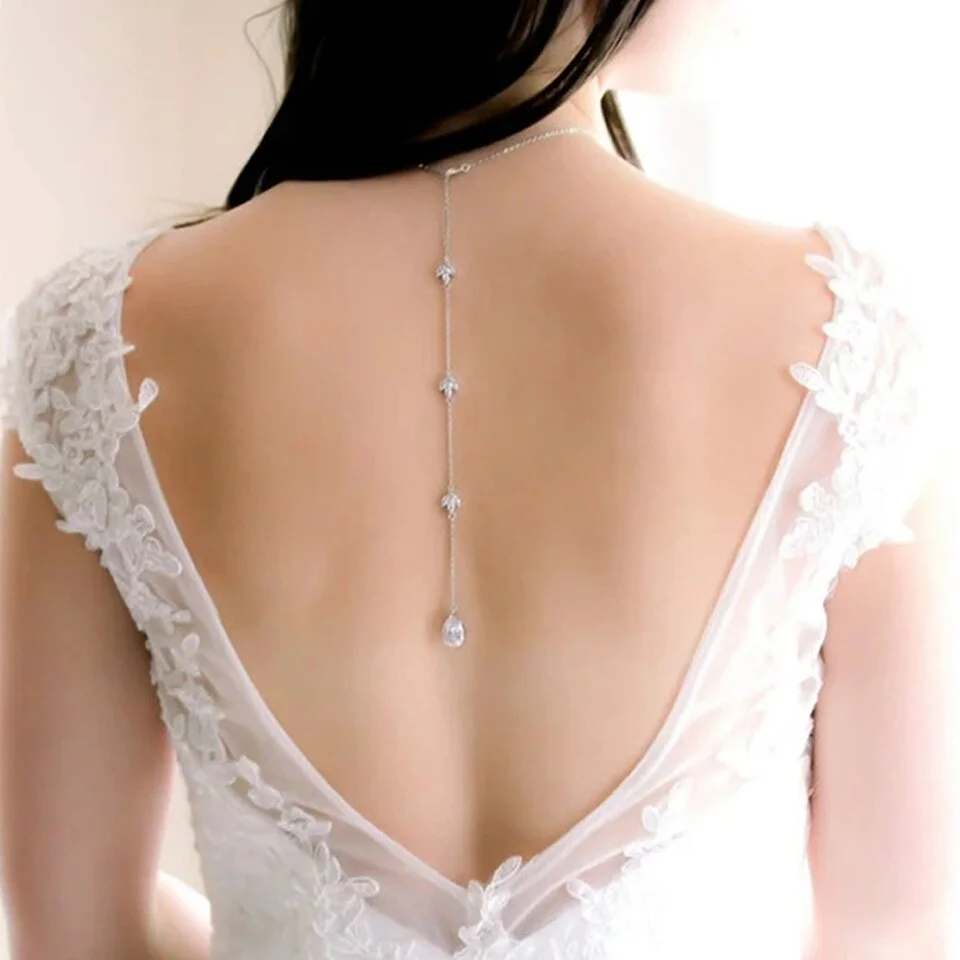 Collier de dos mariage Collier de dos mariage